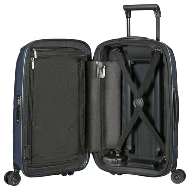 Samsonite Attrix - 4-Rollen Kabinentrolley S 55 cm erw. (steel blue) - Ansicht 6