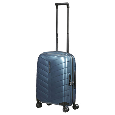 Samsonite Attrix - 4-Rollen Kabinentrolley S 55 cm erw. (steel blue) - Ansicht 7