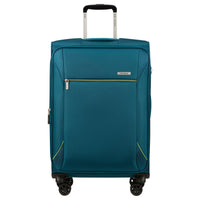 Samsonite Base Breeze - 4-Rollen Trolley 67 cm erw. (petrol blue)