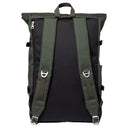 Sandqvist Icon Rolltop - Rucksack L 16" 65 cm erw. (dawn Green with dark brown leather) - Ansicht 3