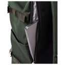 Sandqvist Icon Rolltop - Rucksack L 16" 65 cm erw. (dawn Green with dark brown leather) - Ansicht 4