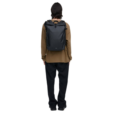 Sandqvist Stream Slim Rolltop - Rucksack 16" 65 cm (black) - Ansicht 8