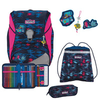 Scout Alpha DIN - Schulranzen Set 4 tlg. (Magic Sea)