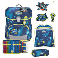 Scout Neo Exklusiv LED - Schulranzen Set 4tlg. (Planets)