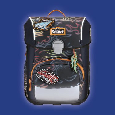 Scout Neo Exklusiv Safety Light - Schulranzen Set 5tlg. (Flames) - Ansicht 11
