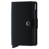Secrid Matte Miniwallet - Geldbörse RFID 6.5 cm (black)