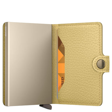 Secrid Miniwallet Pebble - Geldbörse 6cc 10.2 cm RFID (butter yellow) - Ansicht 4