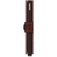 Secrid Vegetable Tanned Miniwallet - Geldbörse RFID 6.5 cm (espresso-brown) - Ansicht 2
