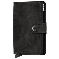 Secrid Vintage Miniwallet - Geldbörse RFID 6.5 cm (black)