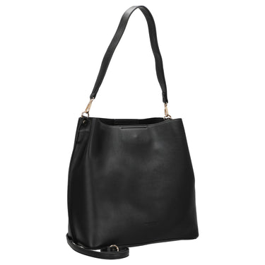 Seidenfelt Alunda Hobo - Schultertasche 33 cm (matt black) - Ansicht 5