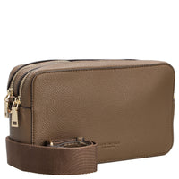 Seidenfelt Bjuv - Umhängetasche 24 cm (olive/gold) - Ansicht 5