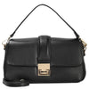 Seidenfelt Dalarna - Schultertasche 30 cm (black/gold)