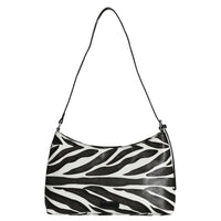Seidenfelt Fjone - Schultertasche 32 cm (zebra)