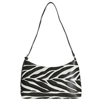 Seidenfelt Fjone - Schultertasche 32 cm (zebra) - Ansicht 4