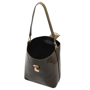 Seidenfelt Grenaa Hobo - Schultertasche 27 cm (khaki) - Ansicht 7