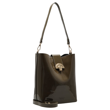 Seidenfelt Grenaa Hobo - Schultertasche 27 cm (khaki) - Ansicht 5