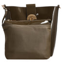 Seidenfelt Grenaa Hobo - Schultertasche 27 cm (khaki) - Ansicht 6