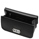 Seidenfelt Hallila Boxy Crossbag - Schultertasche 21 cm (black) - Ansicht 6