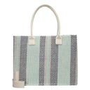 Seidenfelt Hulu - Shopper 40 cm (aqua mix)