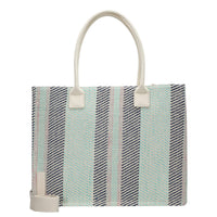 Seidenfelt Hulu - Shopper 40 cm (aqua mix)