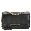 Seidenfelt Lesja - Umhängetasche 27 cm (black/gold)