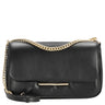 Seidenfelt Lesja - Umhängetasche 27 cm (black/gold)