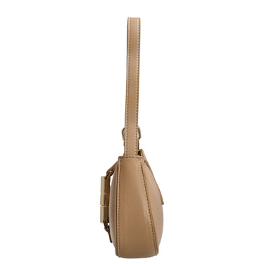 Seidenfelt Loviisa - Schultertasche 23 cm (coffe & cream) - Ansicht 3