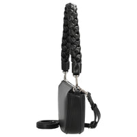 Seidenfelt Melbu Halfmoon - Schultertasche 28 cm (black) - Ansicht 3