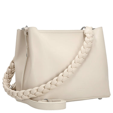 Seidenfelt Melbu Hobo - Schultertasche 26 cm (creme) - Ansicht 5