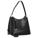 Seidenfelt Sandve Midi Hobo - Schultertasche 31 cm  (black) - Ansicht 5
