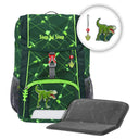 Step by Step Kid Shine Rucksack-Set 3 tlg. - inklusiv Sitzkissen 26 cm (Dino Night Tyro) - Ansicht 2