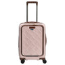 Stratic Leather and More - 4-Rollen-Kabinentrolley Vortasche 15" 55 cm S (rose)