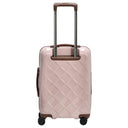 Stratic Leather and More - 4-Rollen-Kabinentrolley Vortasche 15" 55 cm S (rose) - Ansicht 4