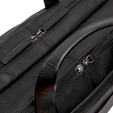 The Chesterfield Brand Ryan - Aktentasche 17" L Leder 42 cm (black) - Ansicht 8