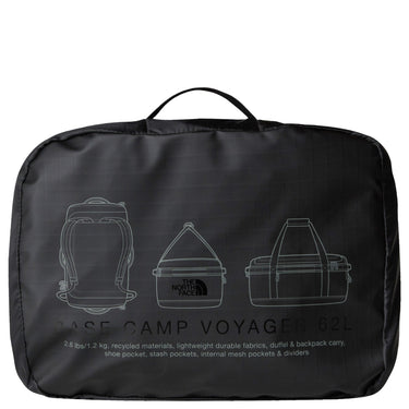The North Face Base Camp Voyager Duffel 62 - Reisetasche 68.6 cm (tnf black/asphalt grey) - Ansicht 6