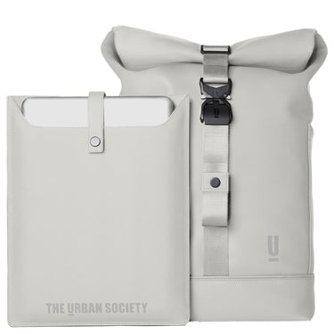 The Urban Society Rolltop - Rucksack 13" 62 cm (neutral grey) - Ansicht 4
