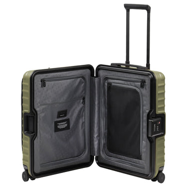 TITAN OVERSEAS - 4-Rollen-Kabinentrolley S 55/23cm mit Vortasche (forest green, 55/23 cm) - Ansicht 7