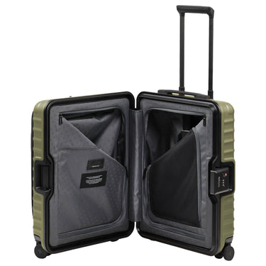TITAN OVERSEAS - 4-Rollen-Kabinentrolley S 55/23cm mit Vortasche (forest green, 55/23 cm) - Ansicht 8