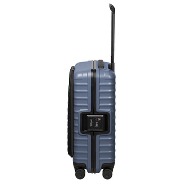 TITAN OVERSEAS - 4-Rollen-Kabinentrolley S 55/23cm mit Vortasche (midnight blue) - Ansicht 3