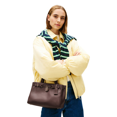 Tommy Hilfiger American Icon Le - Henkeltasche 28 cm (rich walnut) - Ansicht 5