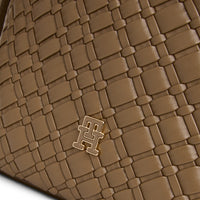 Tommy Hilfiger Braided - Schultertasche 29 cm (nordic taupe) - Ansicht 4