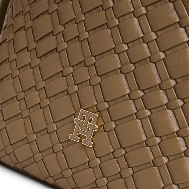 Tommy Hilfiger Braided - Schultertasche 29 cm (nordic taupe) - Ansicht 4