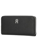 Tommy Hilfiger TH Emblem - Geldbörse L 12 cc 19 cm (schwarz) - Ansicht 2