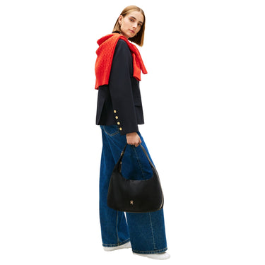 Tommy Hilfiger TH GO Hobo - Schultertasche 34 cm (black) - Ansicht 5