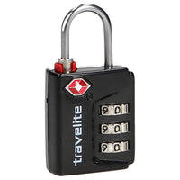 Travelite Accessoires TSA Schloss 3er Kombilock TravelSentry (schwarz)