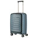 Travelite Air Base - 4-Rollen-Kabinentrolley mit Vortasche S 55 cm (iceblue) - Ansicht 2