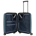 Travelite Air Base - 4-Rollen-Kabinentrolley mit Vortasche S 55 cm (iceblue) - Ansicht 6
