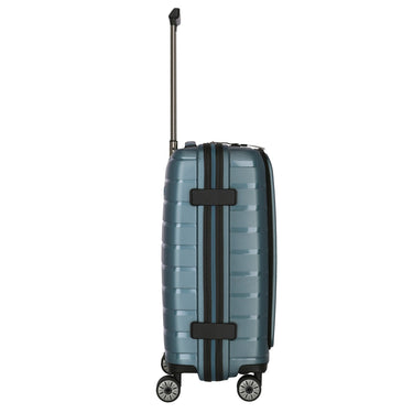 Travelite Air Base - 4-Rollen-Kabinentrolley mit Vortasche S 55 cm (iceblue) - Ansicht 5