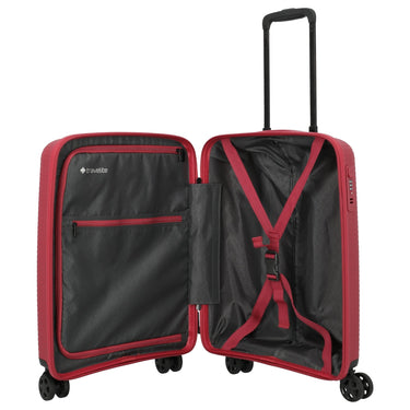 Travelite Air Stripe - 4-Rollen-Kabinentrolley 55 cm (red) - Ansicht 6