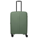 Travelite Air Stripe - 4-Rollen-Trolley 66 cm erw. (green)